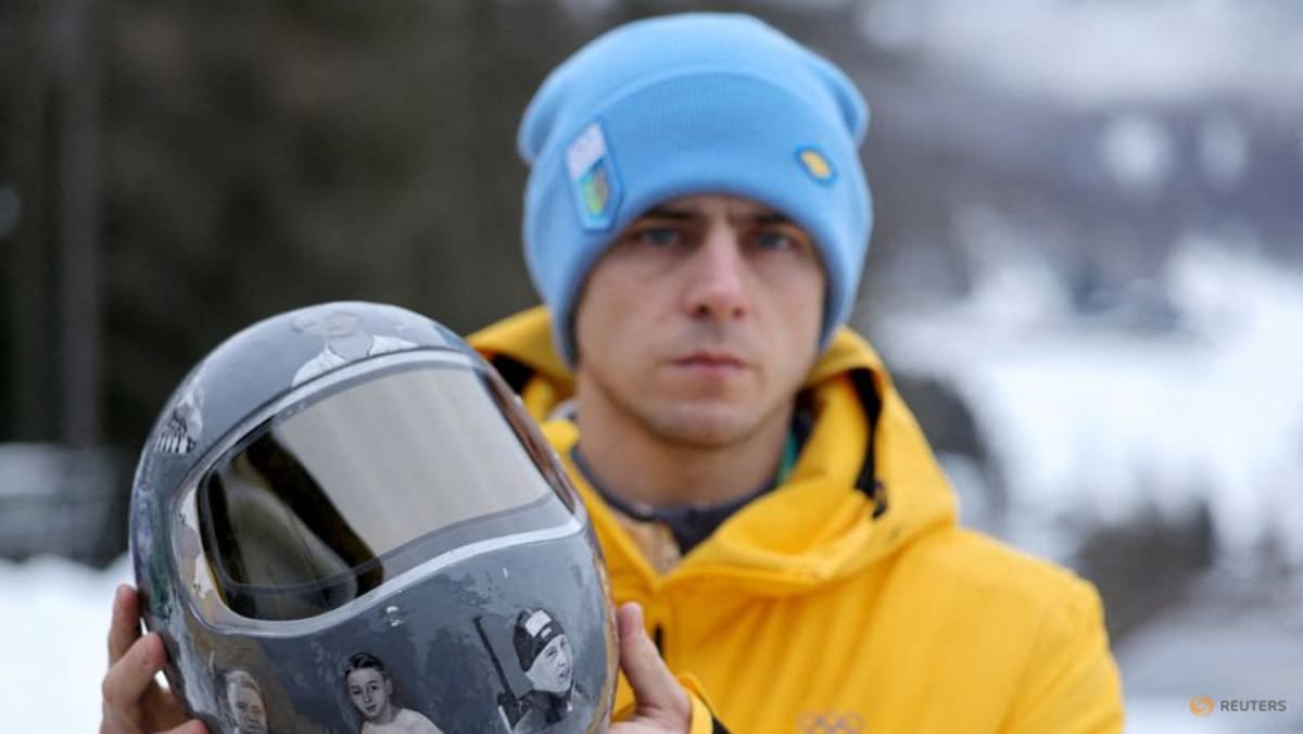 Ukrainians rush to support 'hero' skeleton racer after IOC disqualification