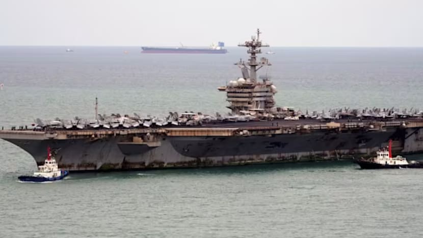 Perang Amerika, Israel dan Iran: Kapal induk tentera Amerika tiba di Thailand selepas 9 bulan di laut