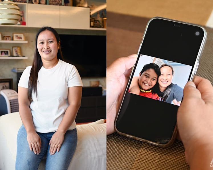 What it's like to take care of kids in Singapore while your own son grows up without you