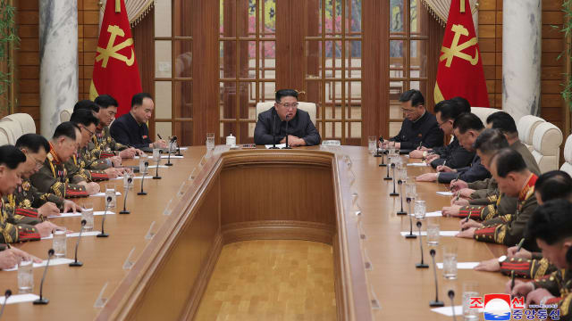 金正恩主持军委扩大会议 讨论战争遏制力