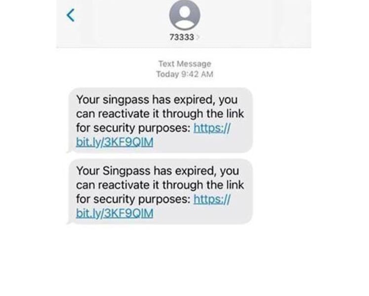 Scam alert: Police warn of phishing SMS that involves fake Singpass website