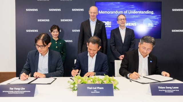 德国西门子斥资3亿新元 在我国设数码工业厂房