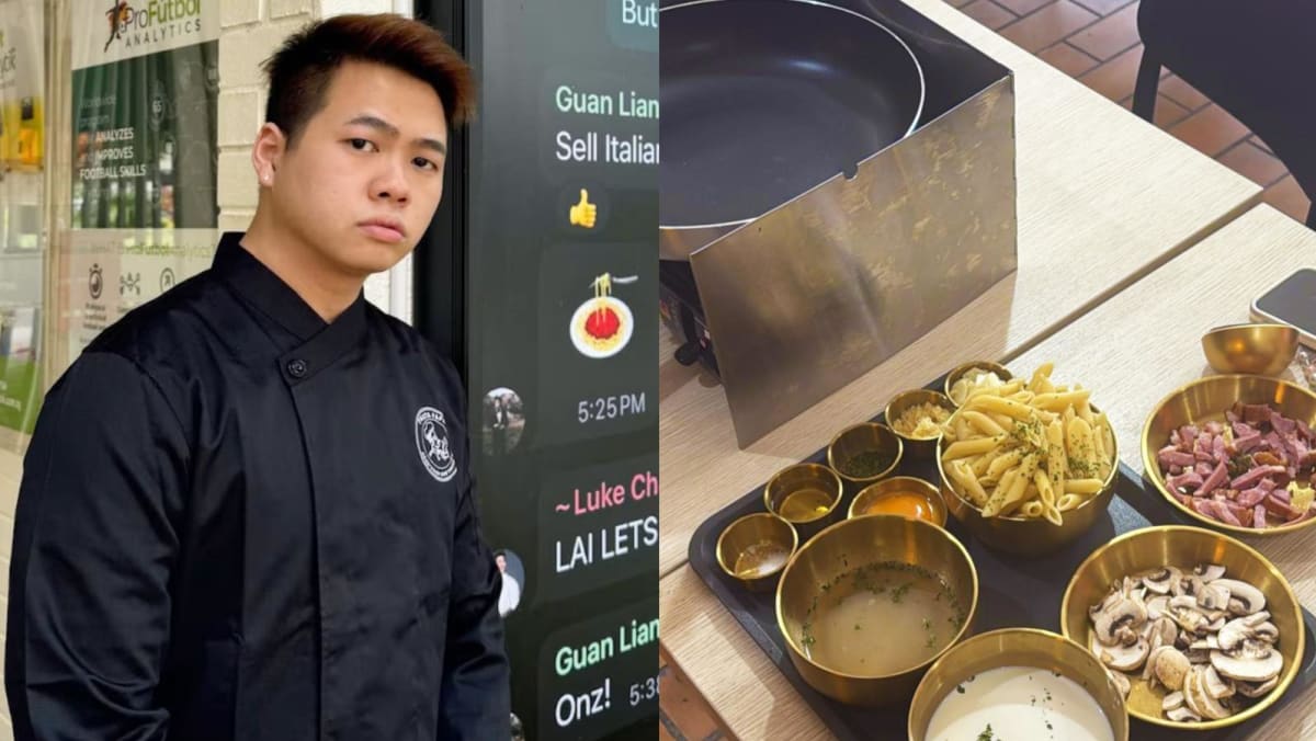 Content creator Lukeychan opens Italian cafe where customers can cook their own food