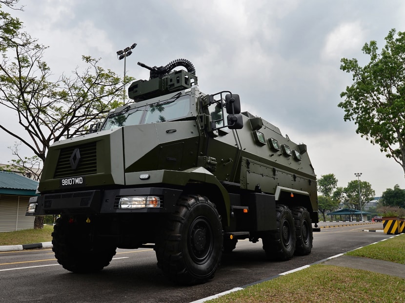 Stronger armoured vehicle to support servicemen