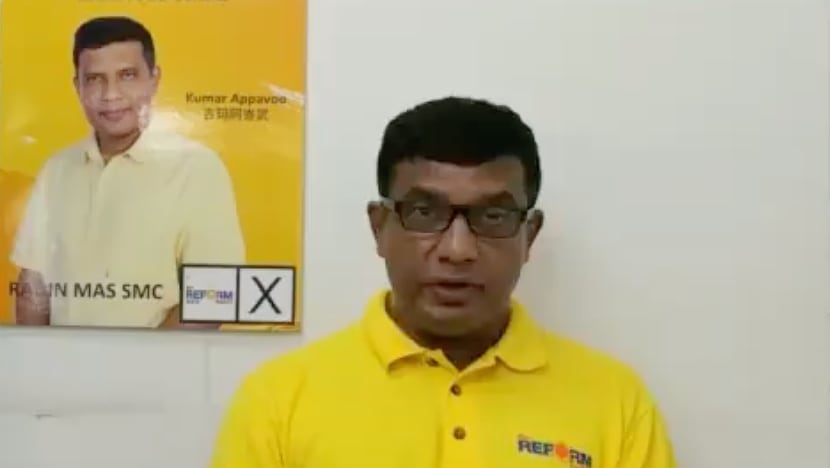 GE2020: Radin Mas SMC candidate says he wasn’t informed by Reform Party of political broadcast, puts up speech on Facebook