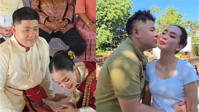 狮城男放弃银行万元高薪职 为爱远飞泰国娶护士定居