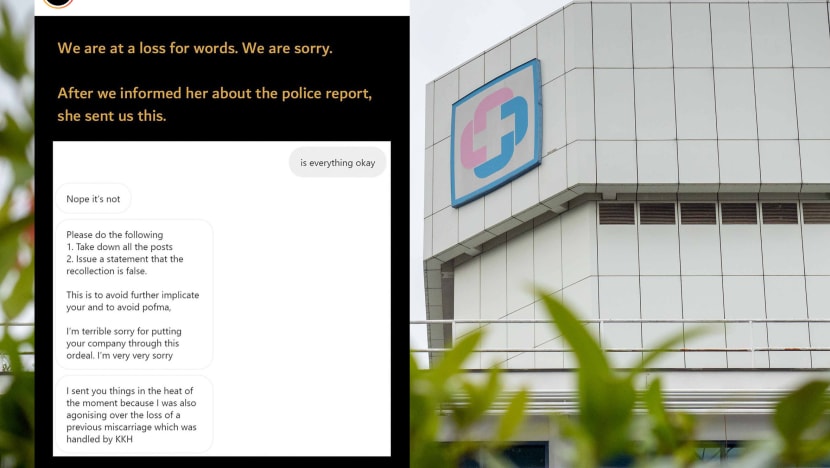 Wake Up, Singapore apologises for publishing false claims against KKH, says it was lied to over miscarriage case