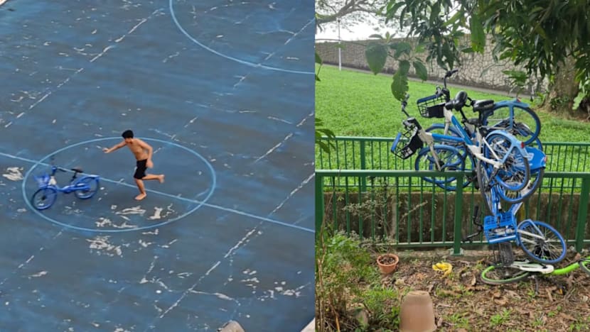 HelloRide makes police report after video of boy tossing bicycle in Yishun goes viral