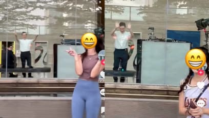 Young Ladies Squeal In Excitement After Seeing Ex-Mediacorp Actor Rayson Tan: "Take Picture With Me!"