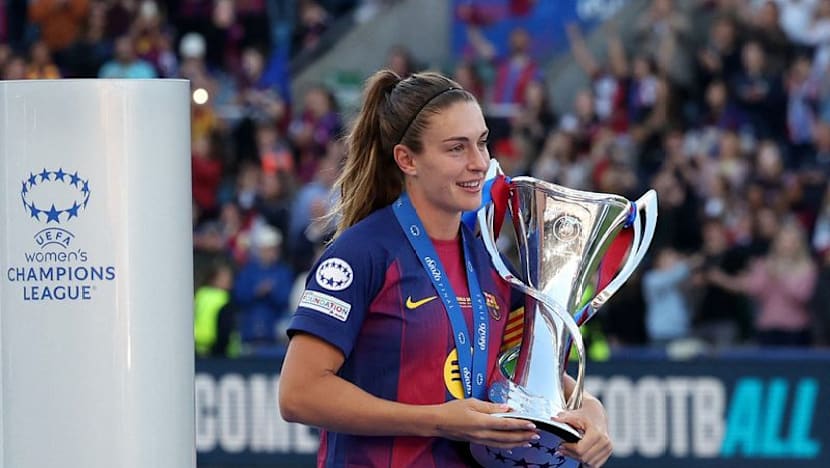 Putellas named Women's Champions League player of the season after Barcelona triumph