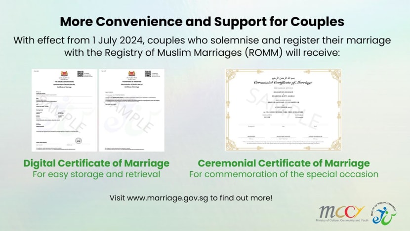 Pengantin Muslim dapat sijil pernikahan digital mulai 1 Julai Pengantin Muslim dapat sijil pernikahan digital mulai 1 Julai