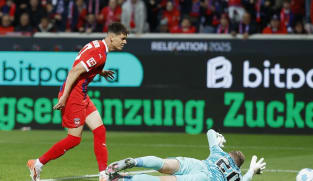 Heidenheim battle back for 2-2 draw with Elversberg in relegation playoff