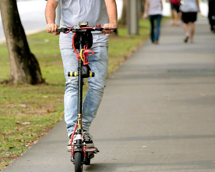 Probation for teen pizza delivery rider who sped on e-scooter, crashed into pedestrian