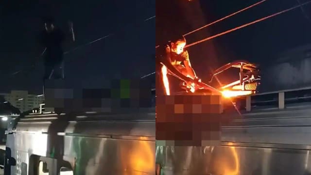 模仿“火车冲浪”潮流 巴西男童两次触电