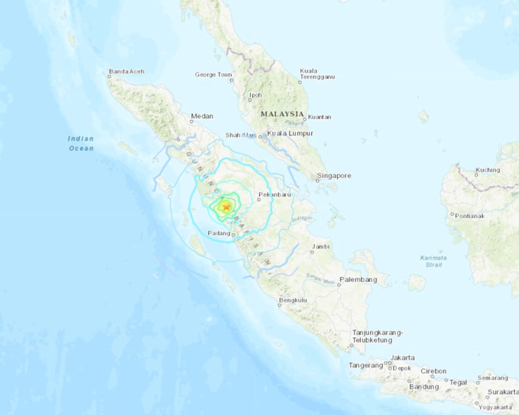 Tremors felt in Singapore after 6.0-magnitude earthquake in Northern Sumatra: NEA