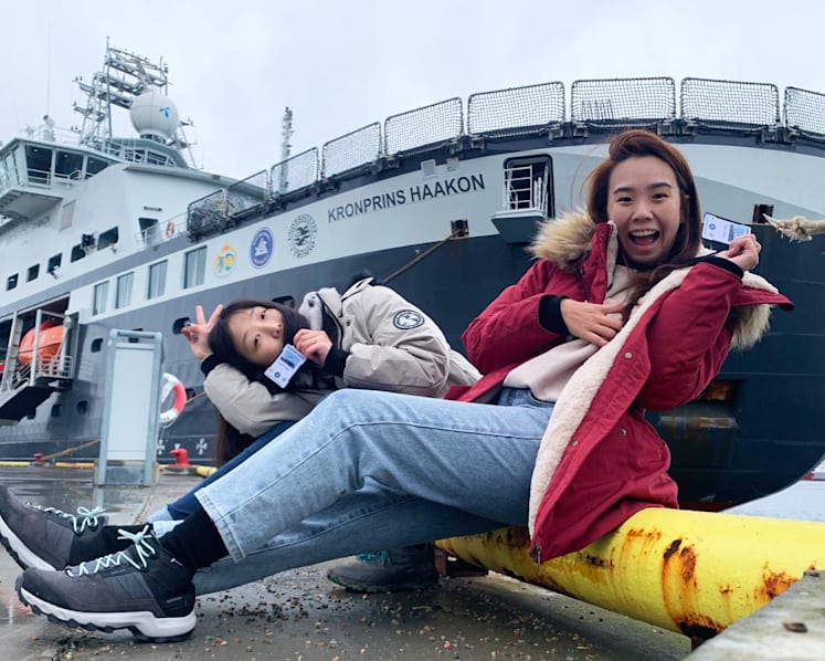 2 female NTU scientists join expedition to Arctic, discover new volcano in Norwegian depths