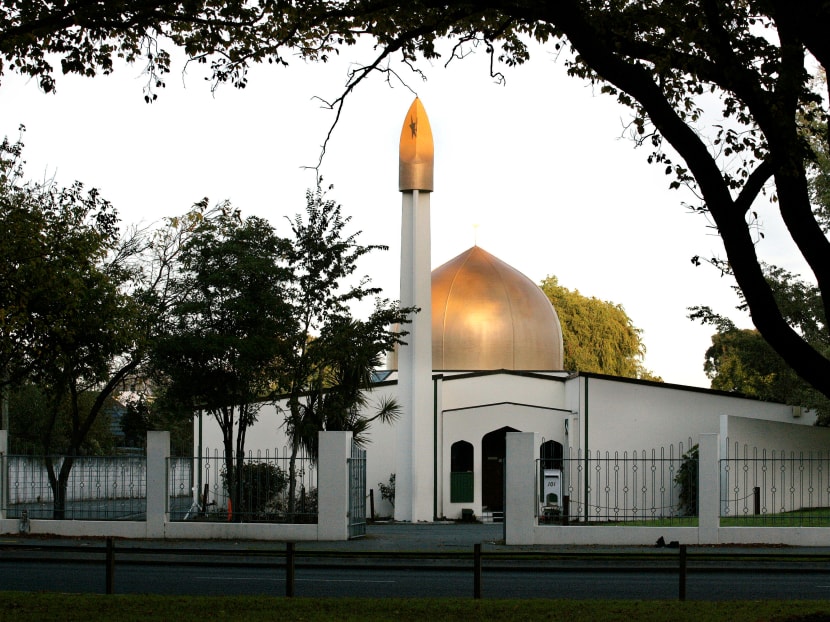 A view of the Al Noor Mosque on Deans Avenue in Christchurch, New Zealand, taken in 2014.