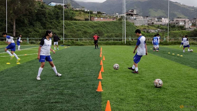 Ecuadorean children chase World Cup dreams at Caicedo's football schools