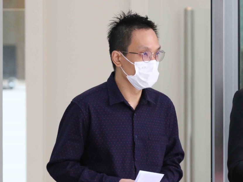 Michael Chian Seng Wai at the State Courts on Dec 9, 2022. Michael Chian Seng Wai at the State Courts on Dec 9, 2022.