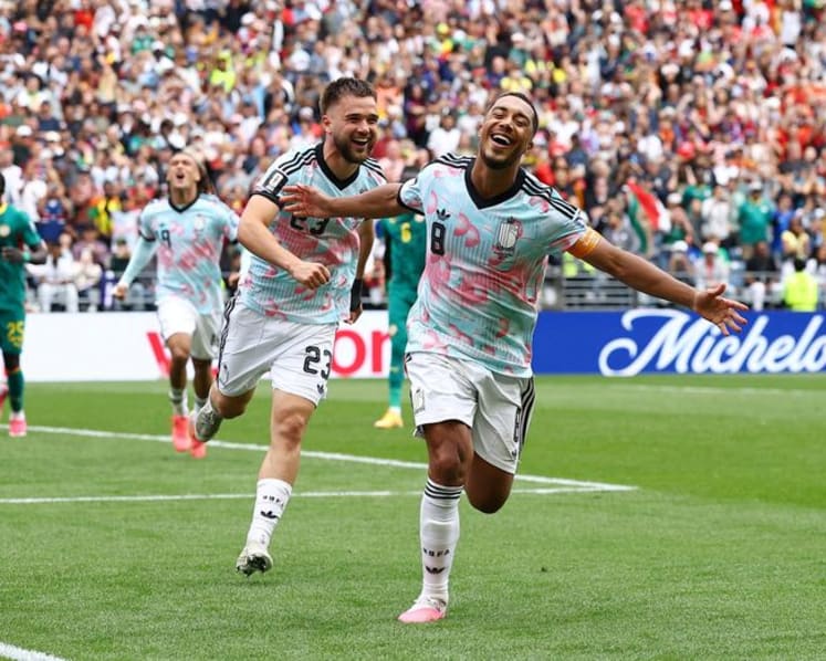 Belgium late show floors Senegal at World Cup