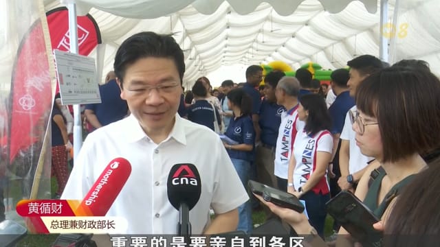 黄总理：接下来几个月将走访各社区 同国人交流