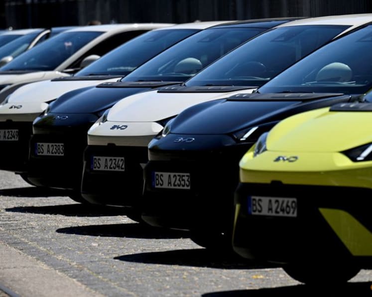 China's BYD reports biggest quarterly profit fall in over four years