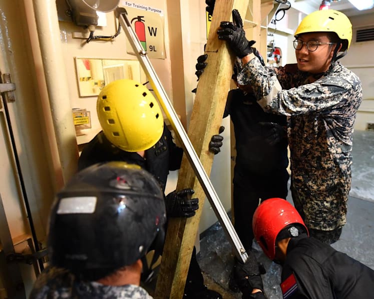 Singapore, China hold joint naval exercise, amid routine port call by US submarine