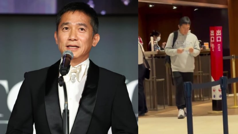 Tony Leung Spotted Traveling With Just A Backpack at Tokyo Airport