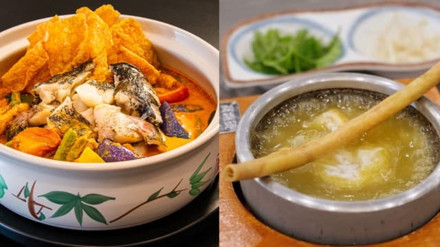 #sgdeals 潮州城700g笋壳$25.20，酸汤青椒鲍翅1碗$24！
