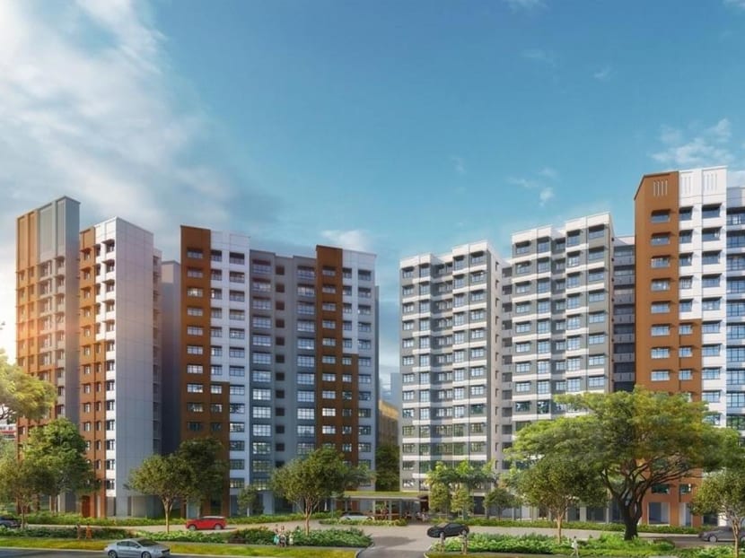 An artist's impression of public housing blocks at the Yishun Beacon project as seen on the Housing and Development Board's website. An artist's impression of public housing blocks at the Yishun Beacon project as seen on the Housing and Development Board's website.
