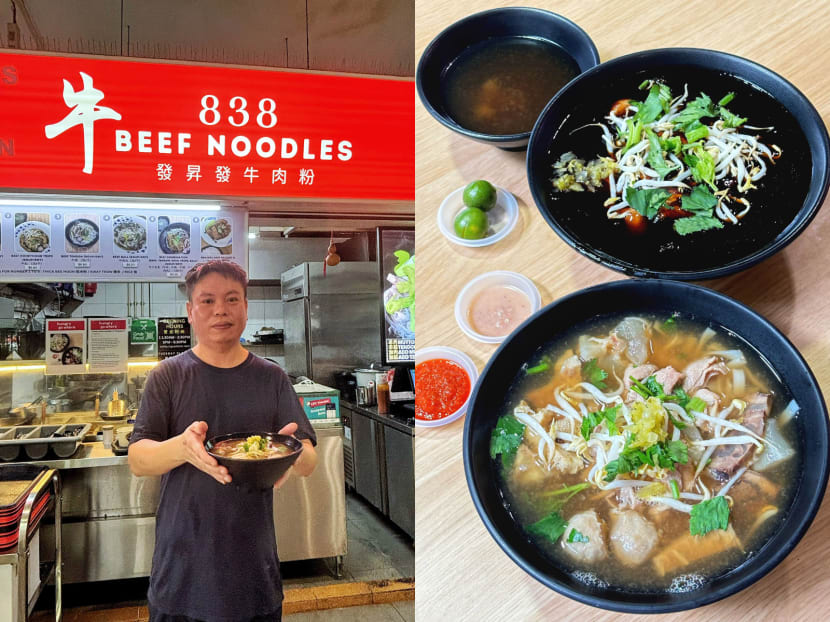 Former Air Force engineer opens Hainanese-style beef noodles stall in Yishun