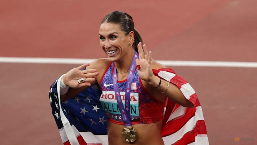 Allman finally gets world discus gold