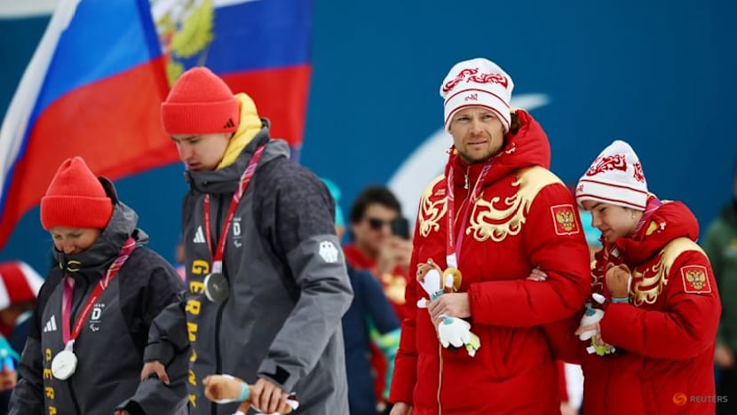 IPC looking into German skiers' protest at medal ceremony - CNA