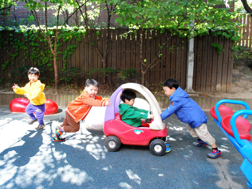 In Seoul, tuition for pre-schoolers is a norm