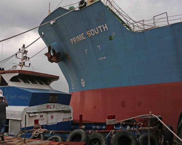 Want to buy a ship? Oil tanker that received stolen fuel in Shell Bukom heist up for police auction