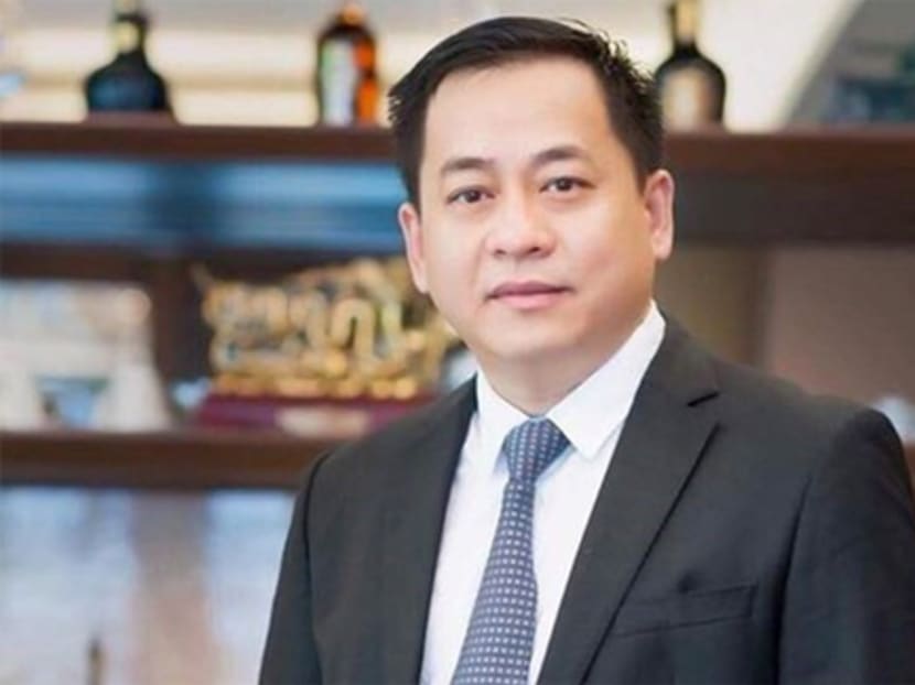 Phan Van Anh Vu, 42, a fugitive Vietnamese tycoon was arrested in Hanoi on Thursday after being sent home from Singapore. Photo: VGP News