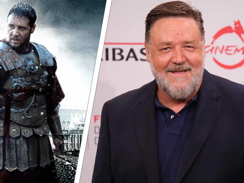 Russell Crowe jokes he'll return as Maximus in Gladiator 2 as corpse lying under Colosseum