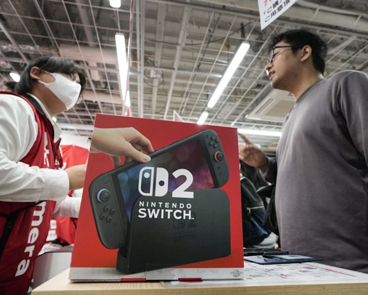 Gamers get hold of Nintendo's hotly awaited Switch 2