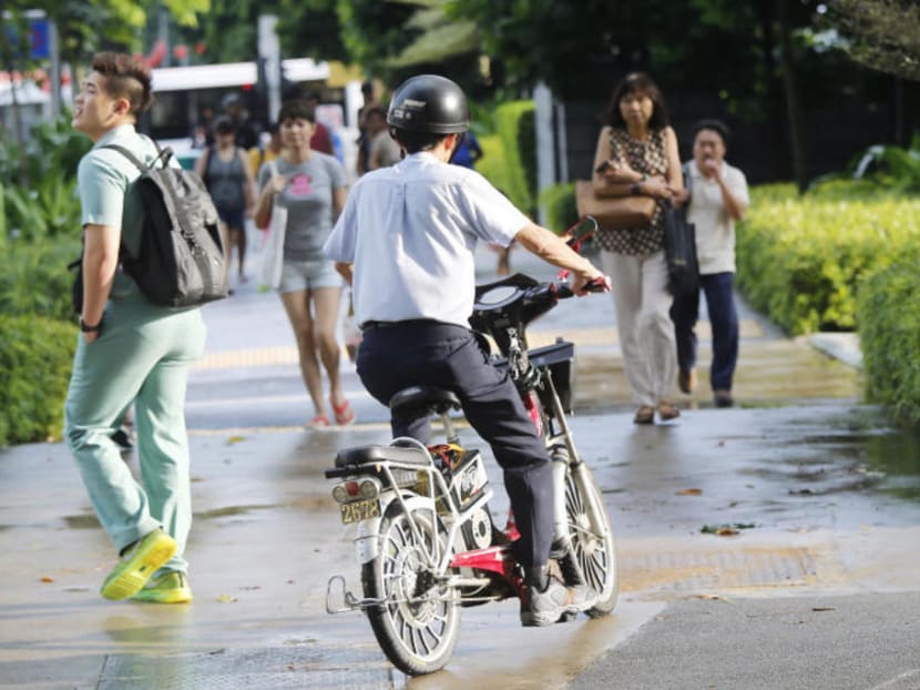 Cyclists and users of personal mobility devices should be aware of new rules that kick in from Feb 1, 2019. Cyclists and users of personal mobility devices should be aware of new rules that kick in from Feb 1, 2019.