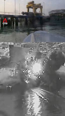 US says it used sea drones for first time to strike Iranian naval base