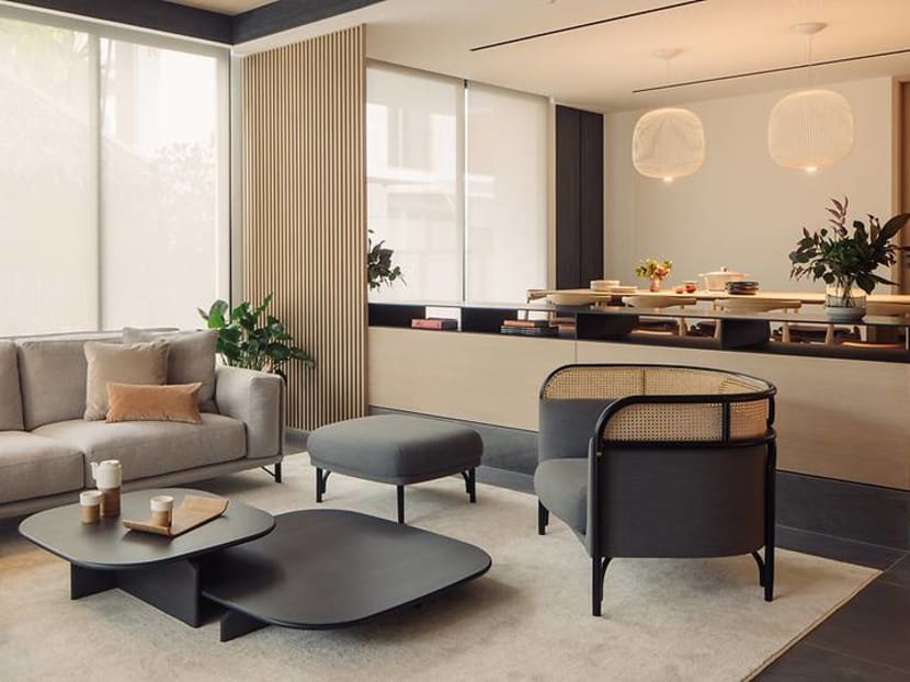 A Singapore house with a minimalist interior that keeps clutter at bay