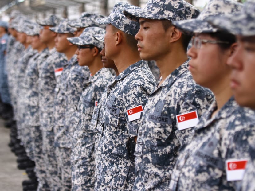 The Singapore Armed Forces sends a 151-strong task group on RSS Tenacious to the Gulf of Aden in support of international counter-piracy efforts, March 17, 2014. Photo: Ernest Chua