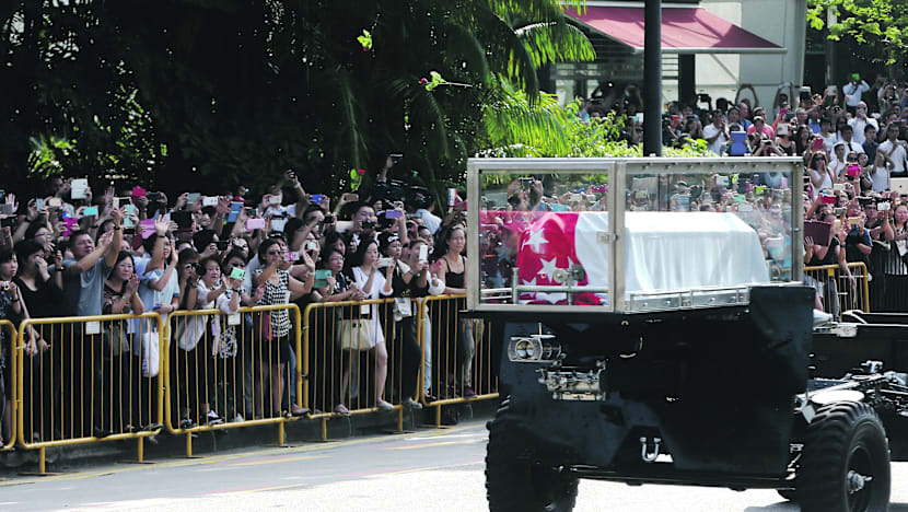 Massive crowds mourn Mr Lee Kuan Yew