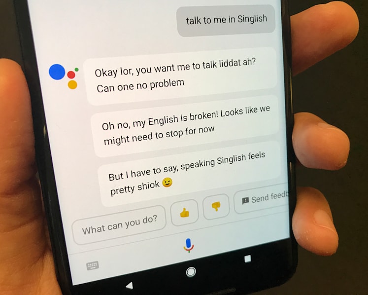 Google Assistant can now catch the Singaporean English accent, and speak some Singlish