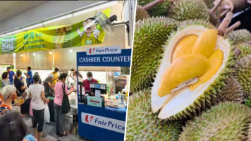 Durian Season Is Here & FairPrice Supermarket Is Offering Durians At $1.95 Each 