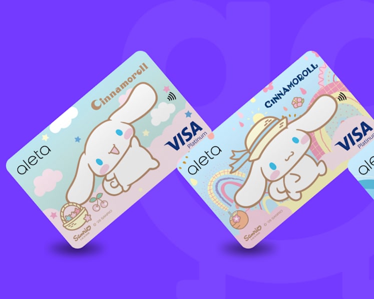 Singapore fintech company Aleta launches Visa debit cards featuring Hello Kitty, Cinnamoroll and Kuromi