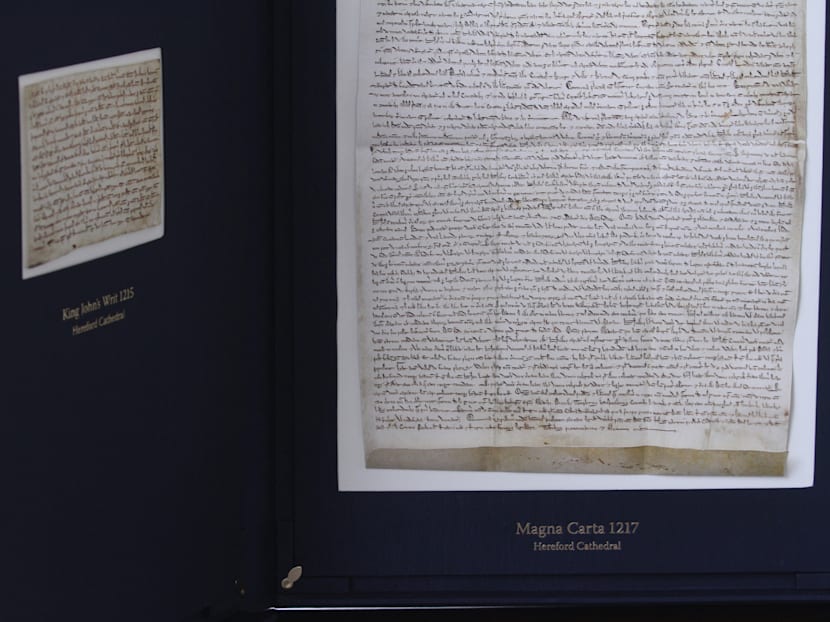 Strong links between Singapore’s rule of law and Magna Carta