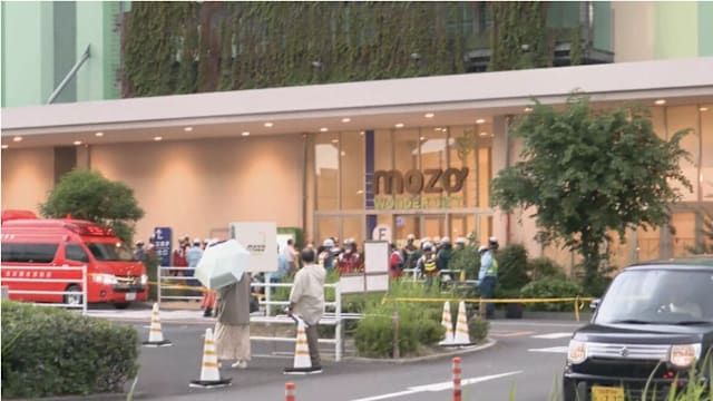 名古屋商场多人突眼喉不适  八人送医