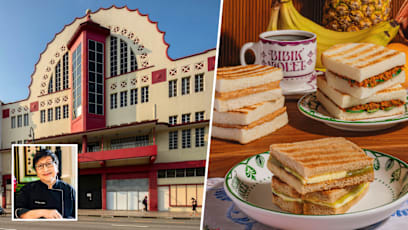 Violet Oon Launches Bibik Violet Café With Wallet-Friendly Nasi Lemak & Kaya Toast At Temasek Shophouse