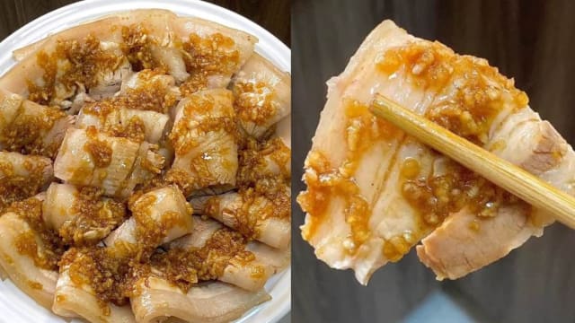 食谱：蒜泥白肉